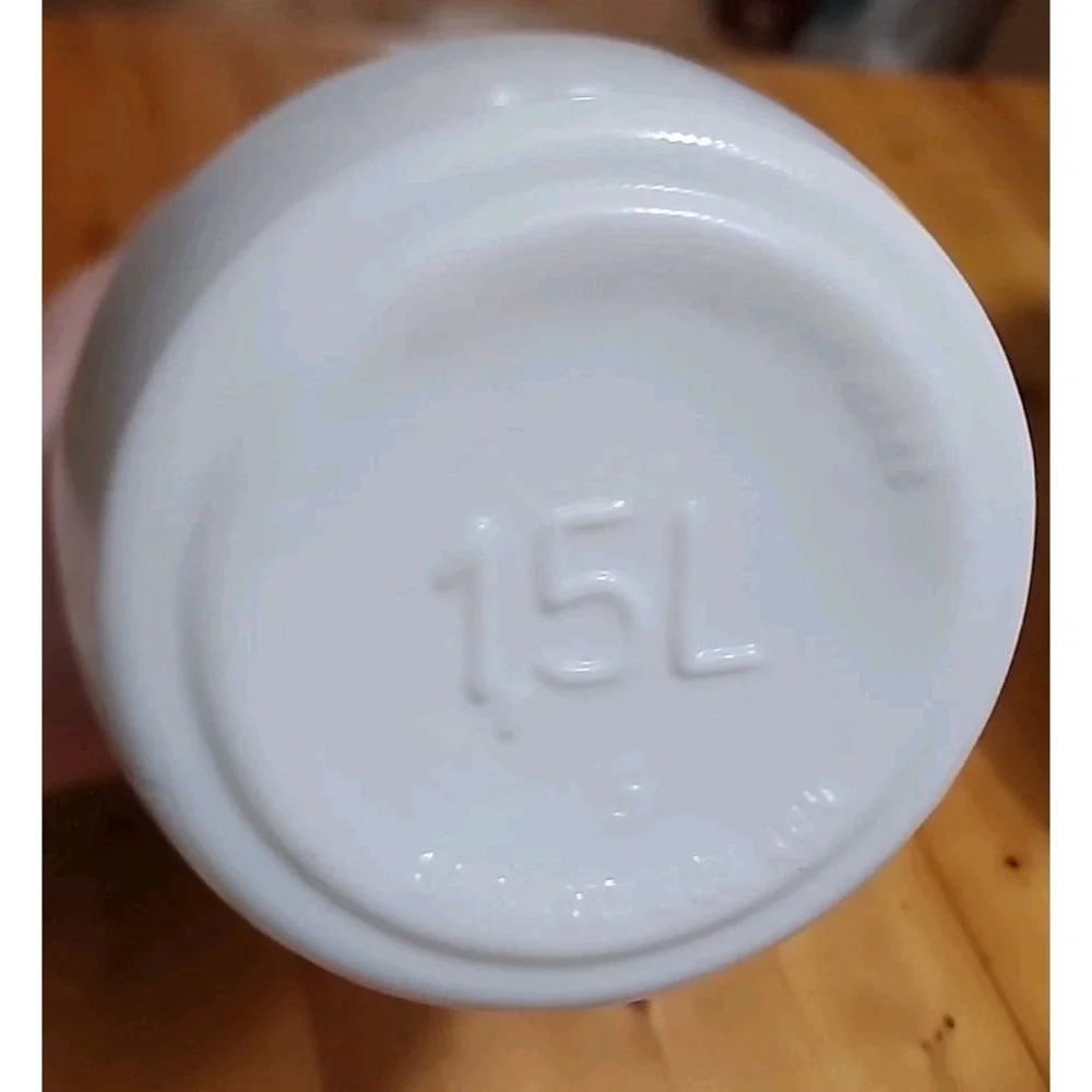Vintage MCM Deco Wheaton Milk Glass Sugar Canister Red Grid 1.5L Red‎ Lid